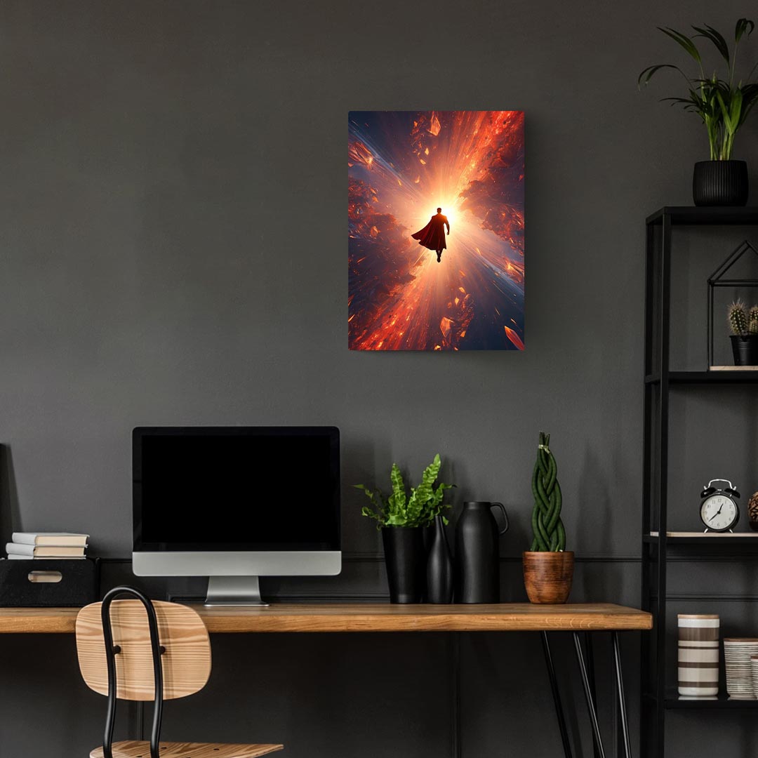 Superman Metal Poster