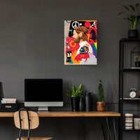 Sebastian Vettel Pop Art F1 Poster