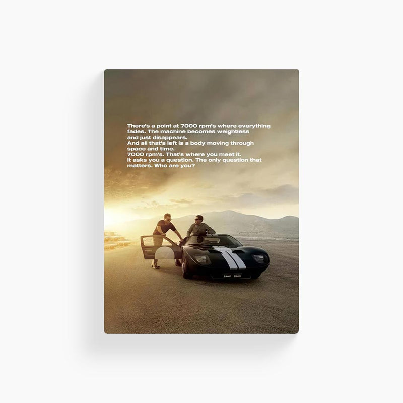 Ford V Ferrari Poster
