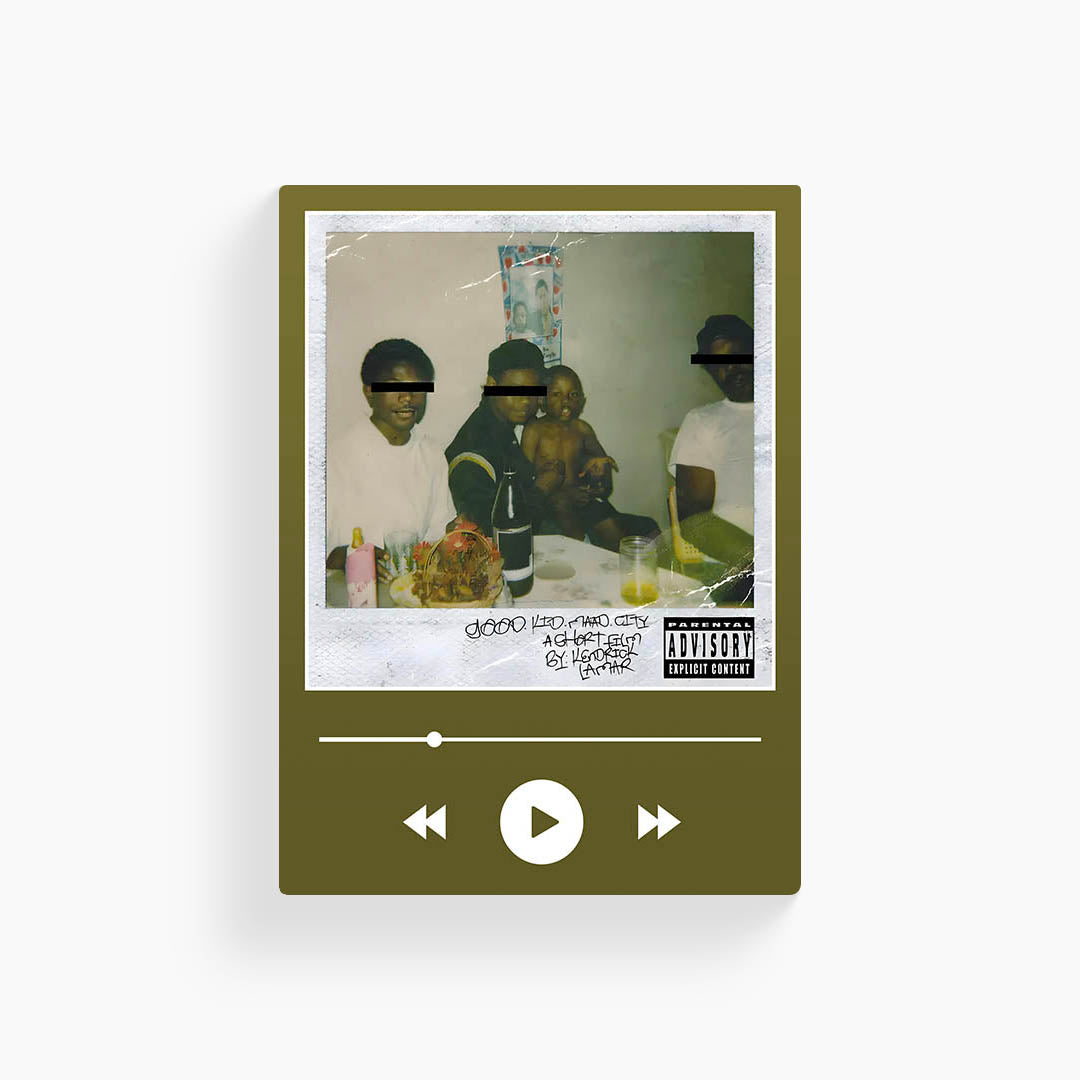 Good Kid, M.A.A.D City - Kendrick Lamar Poster