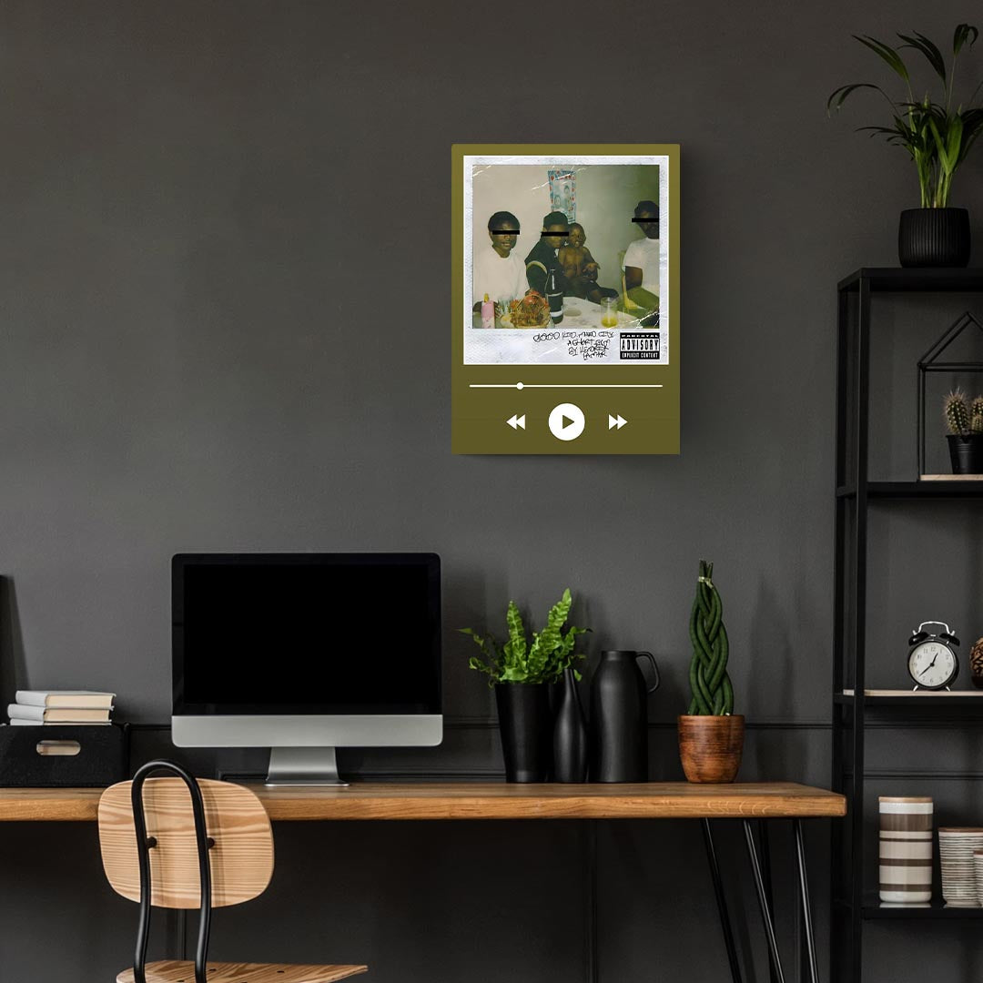 Good Kid, M.A.A.D City - Kendrick Lamar Poster