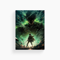 Levi & Eren Attack On Titan Metal Poster