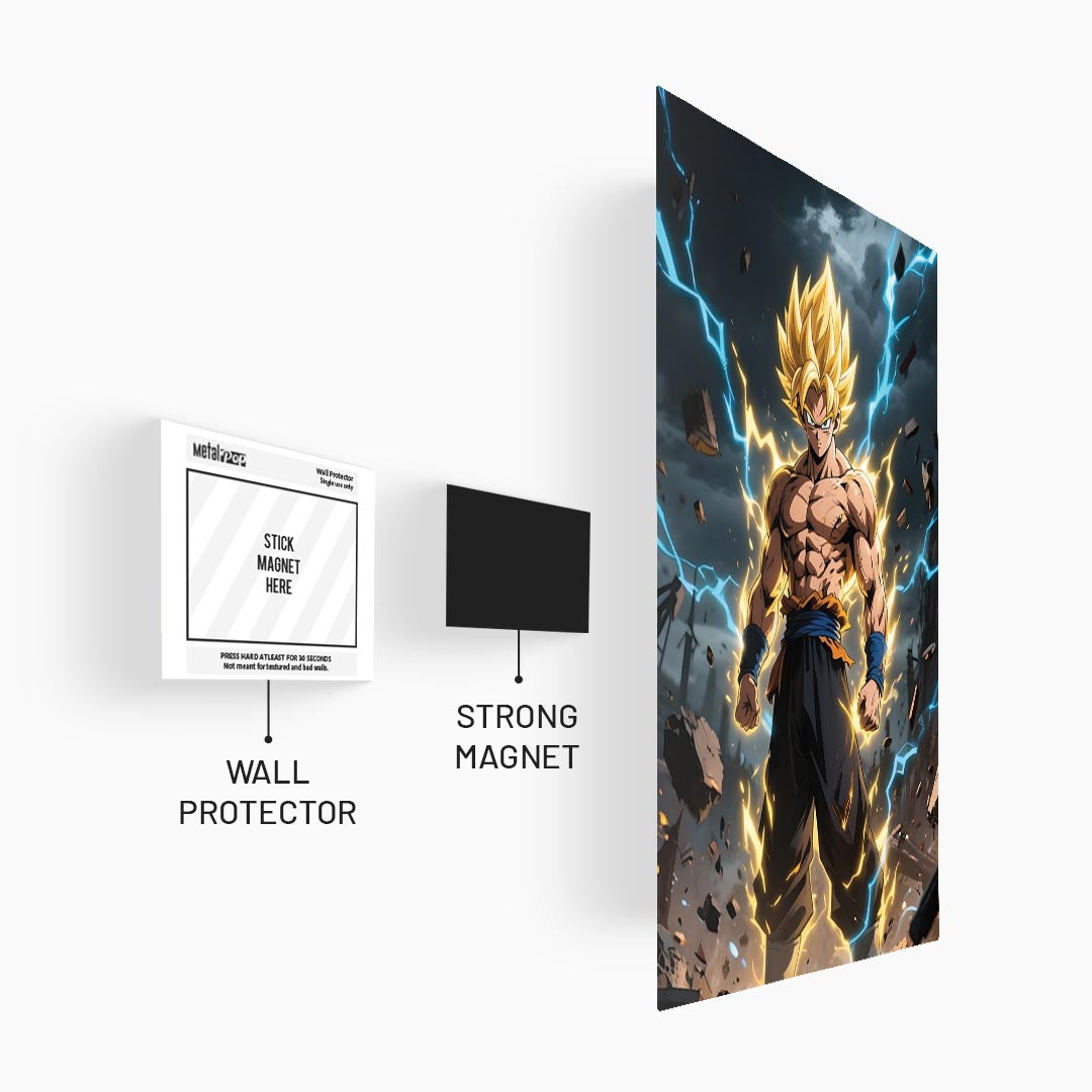 Goku Dragon BallZ Metal Posters