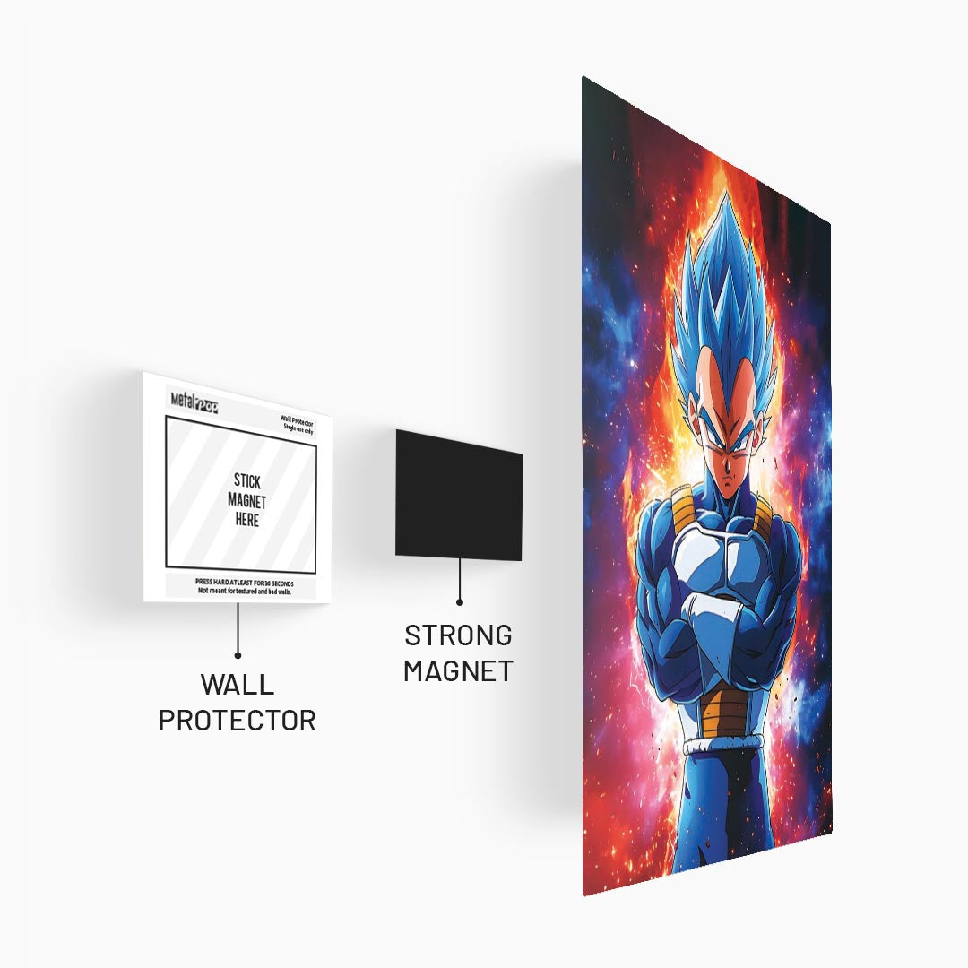 Vegeta Dragon BallZ Metal Posters