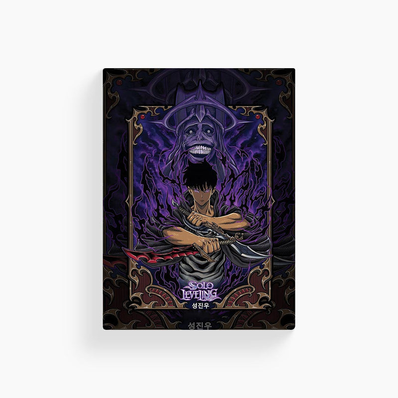 Sung JI Woo Solo Levelling Metal Poster