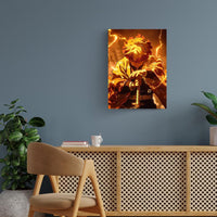 Zenitsu Demon Slayer Metal Poster