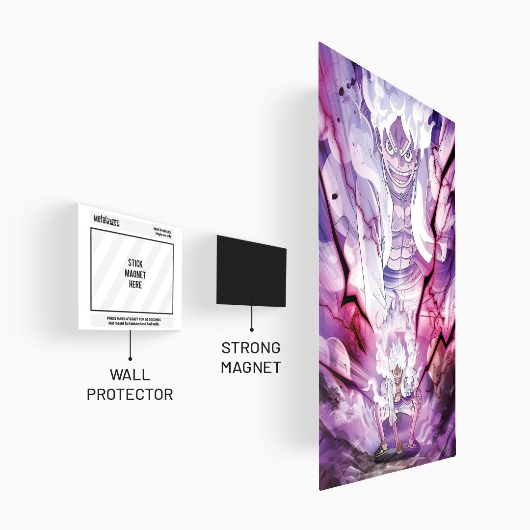 Monkey D Luffy One Piece Metal Poster