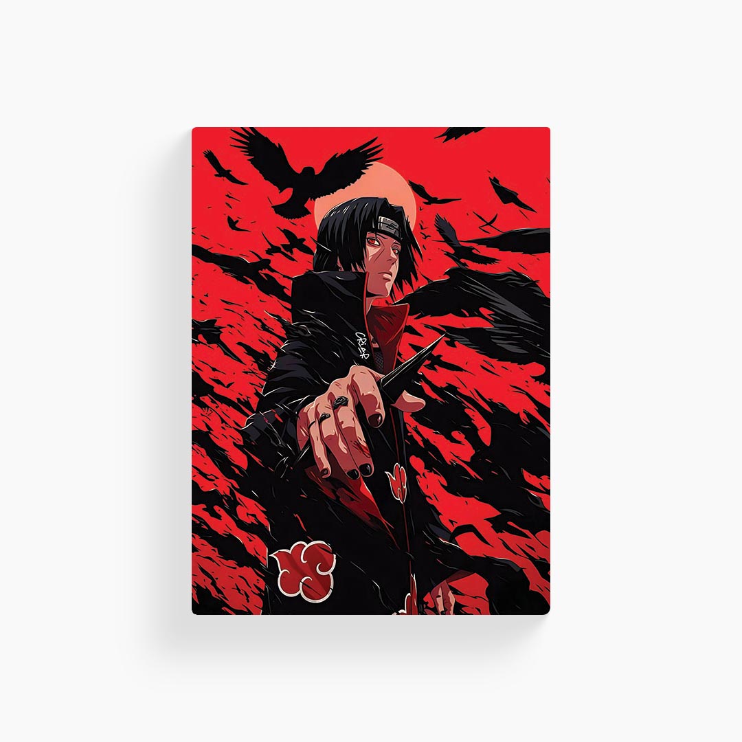 Itachi Uchiha Metal Poster