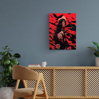 Itachi Uchiha Metal Poster
