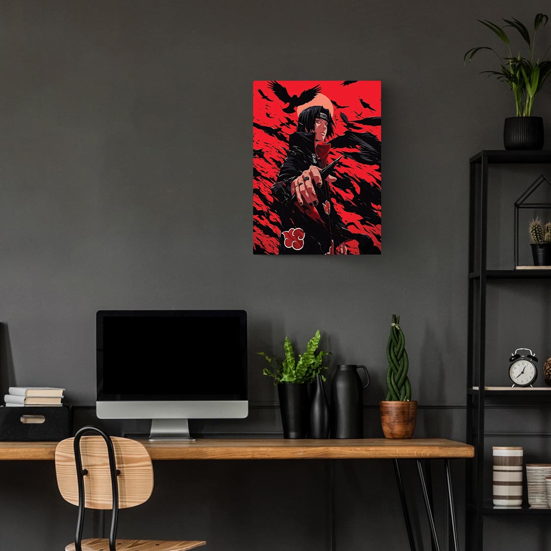 Itachi Uchiha Metal Poster