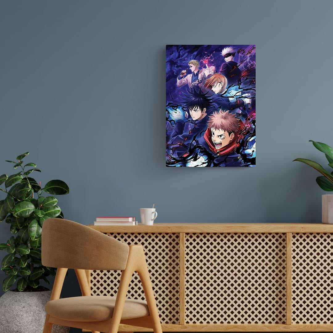 Jujutsu Kaisen Metal Poster