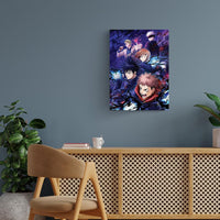 Jujutsu Kaisen Metal Poster