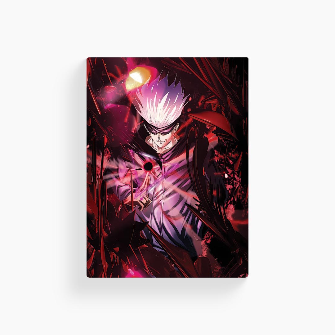 Gojo Satoru Jujutsu Kaisen Metal Poster