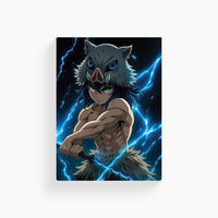 Inosuke Hashibira Demon Slayer Metal Posters
