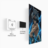 Inosuke Hashibira Demon Slayer Metal Posters