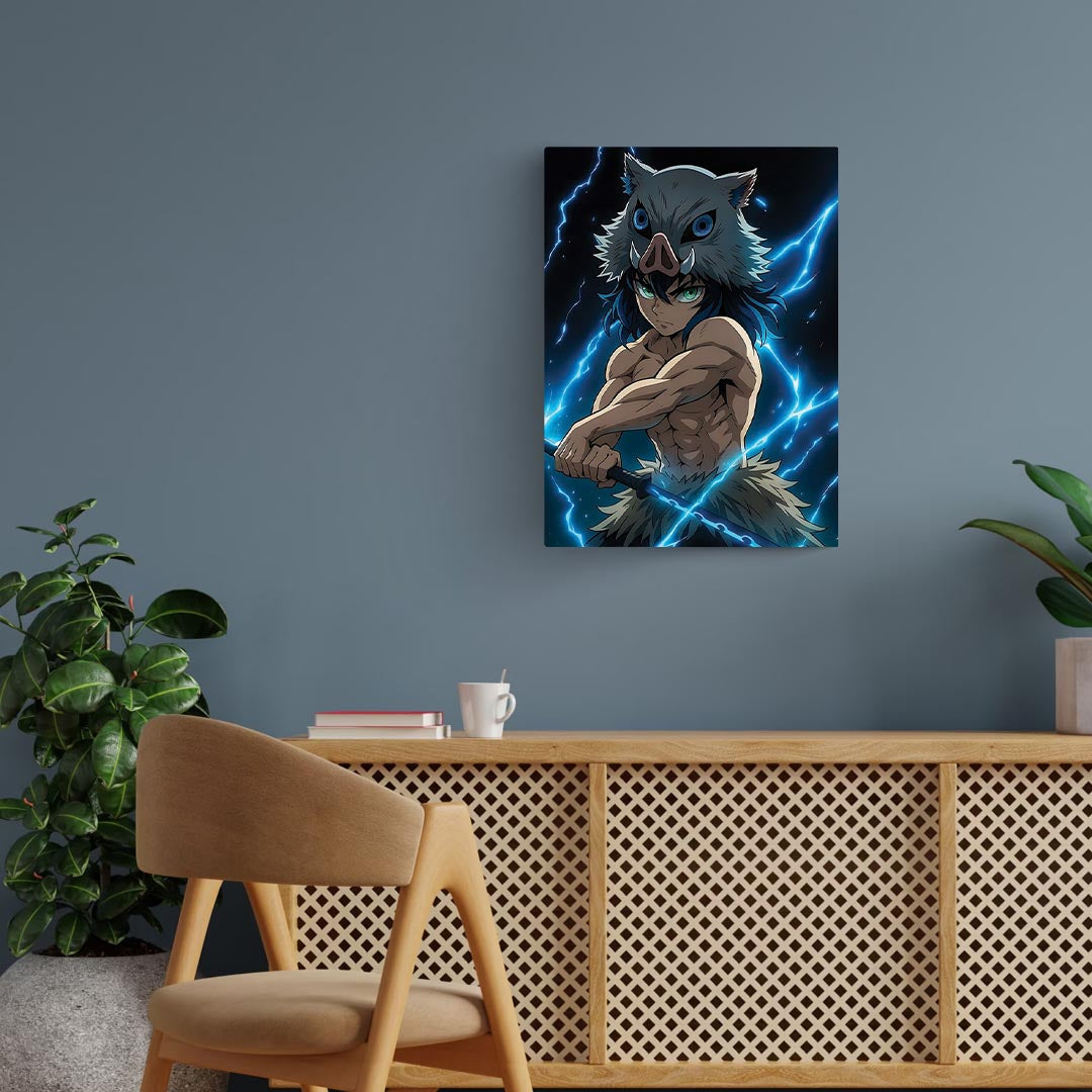 Inosuke Hashibira Demon Slayer Metal Posters