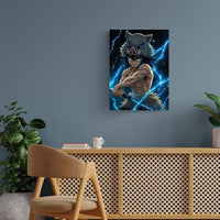 Inosuke Hashibira Demon Slayer Metal Posters