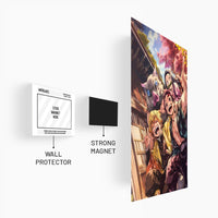 Tanjiro & Friends Demon Slayer Metal Posters