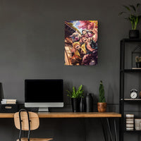 Tanjiro & Friends Demon Slayer Metal Posters