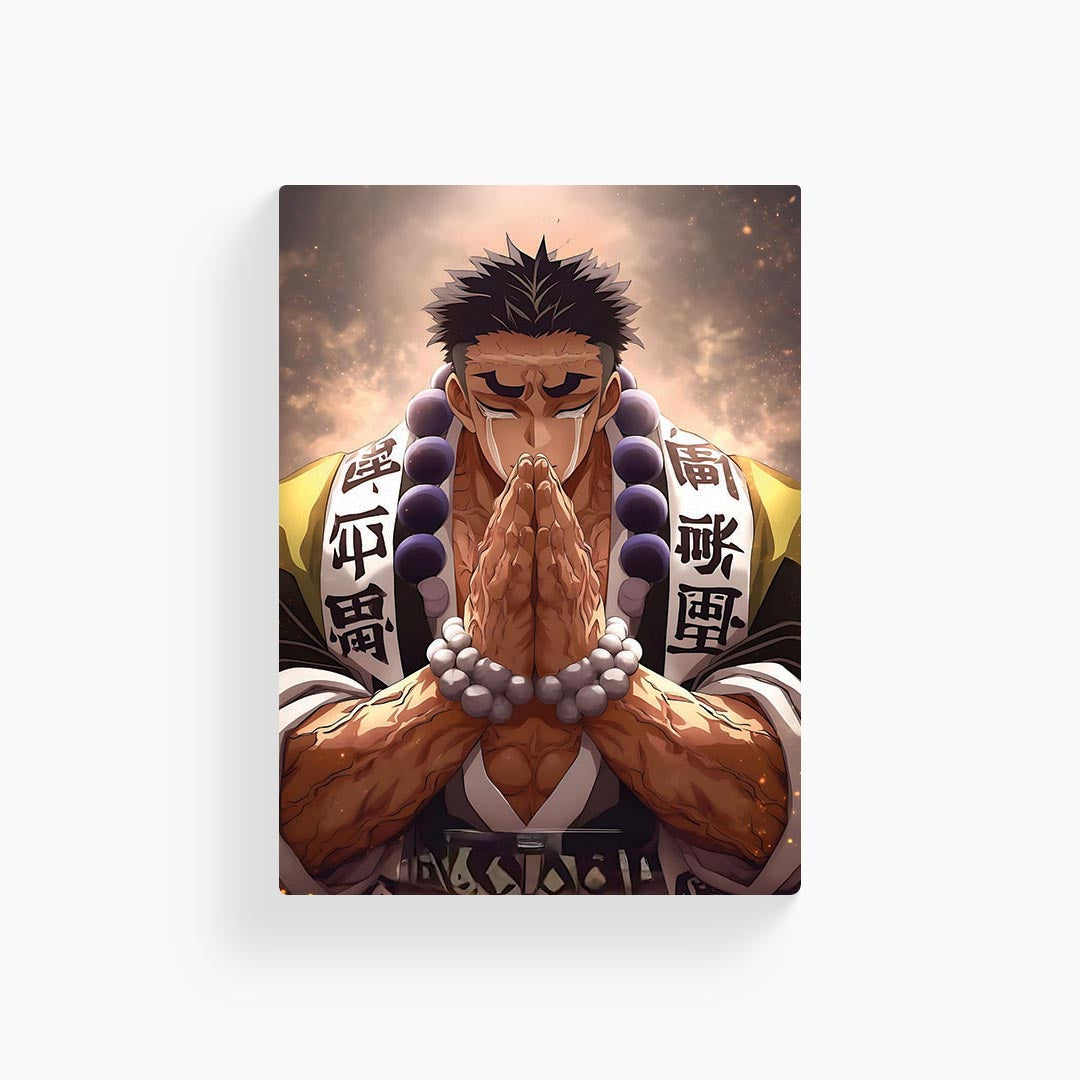 Gyomei Hashira Demon Slayer Metal Posters