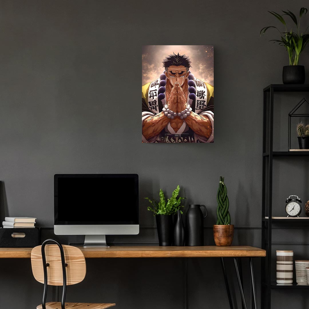 Gyomei Hashira Demon Slayer Metal Posters