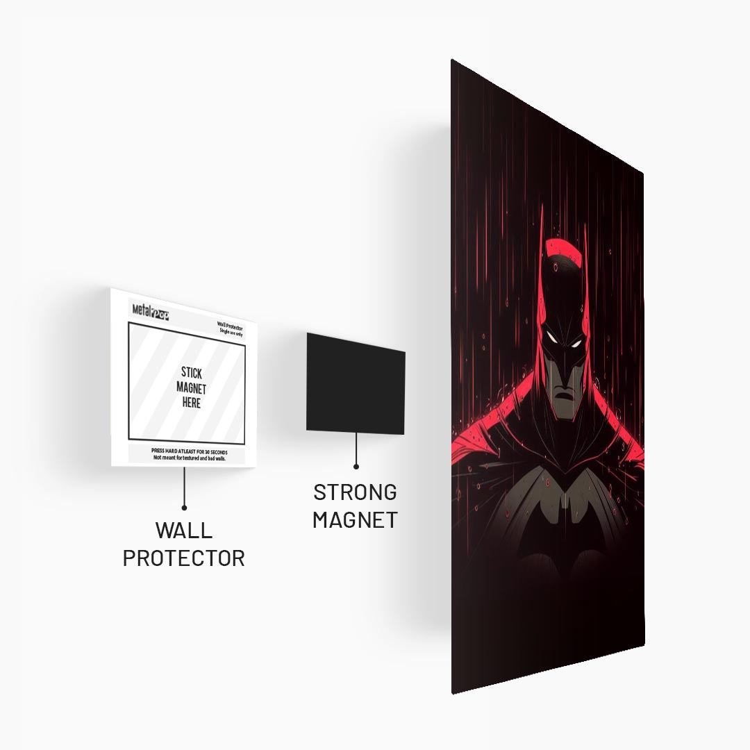 Batman Metal Metal Poster