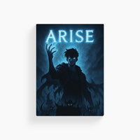 Sung JI Woo- Arise Solo Levelling Metal Poster