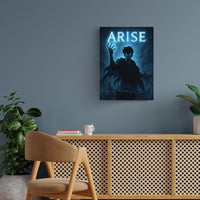 Sung JI Woo- Arise Solo Levelling Metal Poster