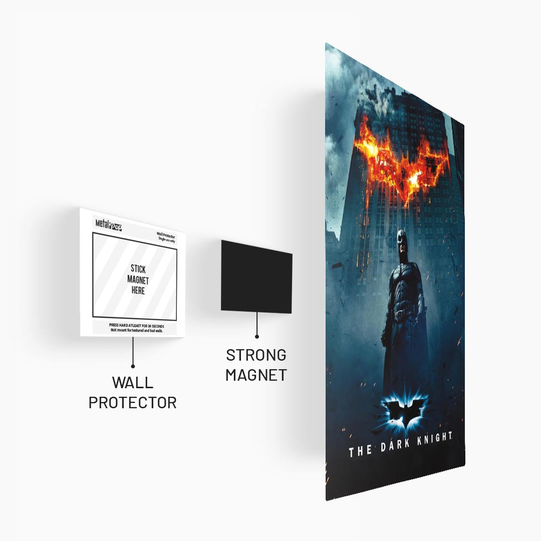 The Dark Knight- Batman Metal Poster
