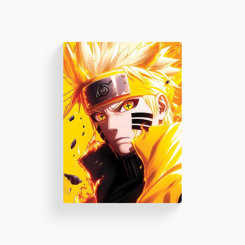 Naruto Metal Poster