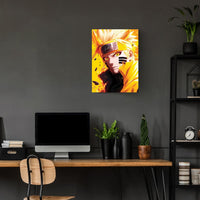 Naruto Metal Poster