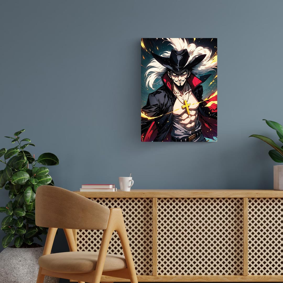 Dracule Mihawk – One Piece Metal Poster