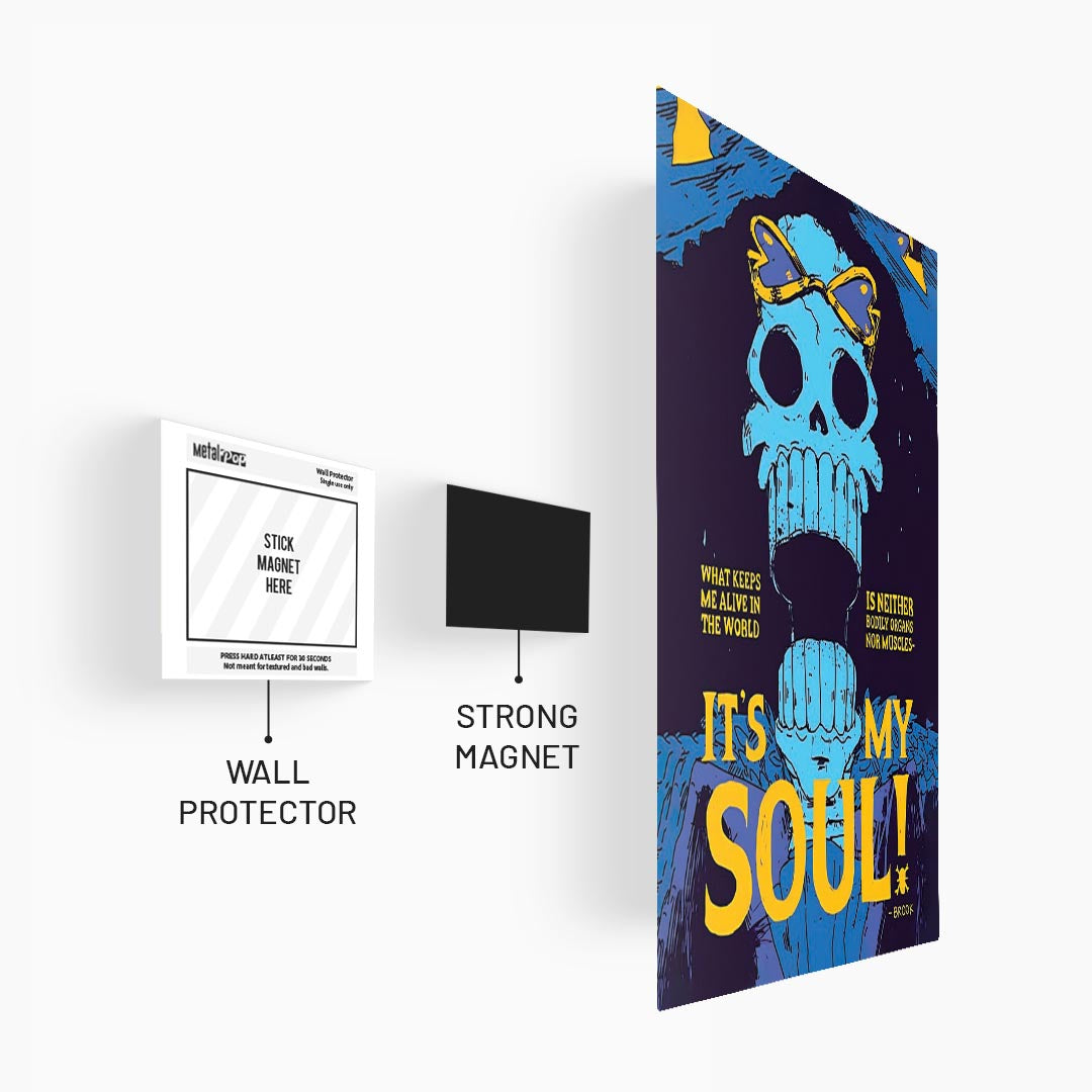 Brook – One Piece Metal Poster