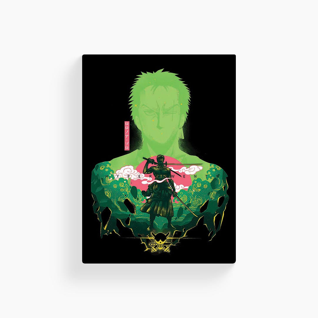 Zoro One Piece Metal Poster