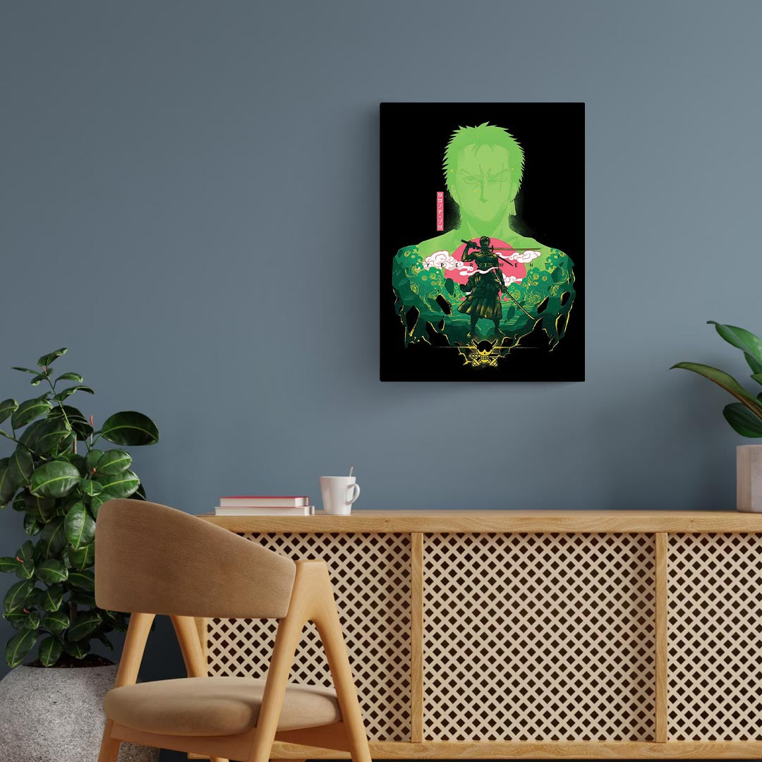 Zoro One Piece Metal Poster