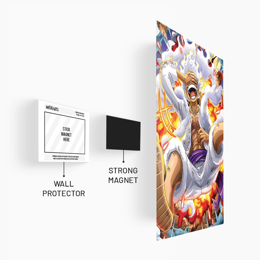Monkey D Luffy One Piece Metal Poster