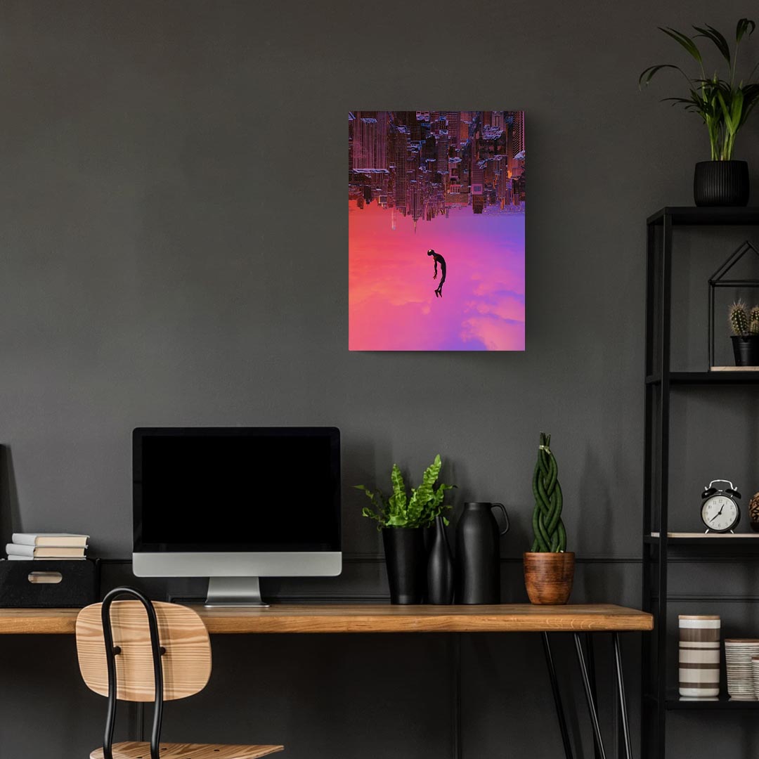 Spiderman Metal Poster