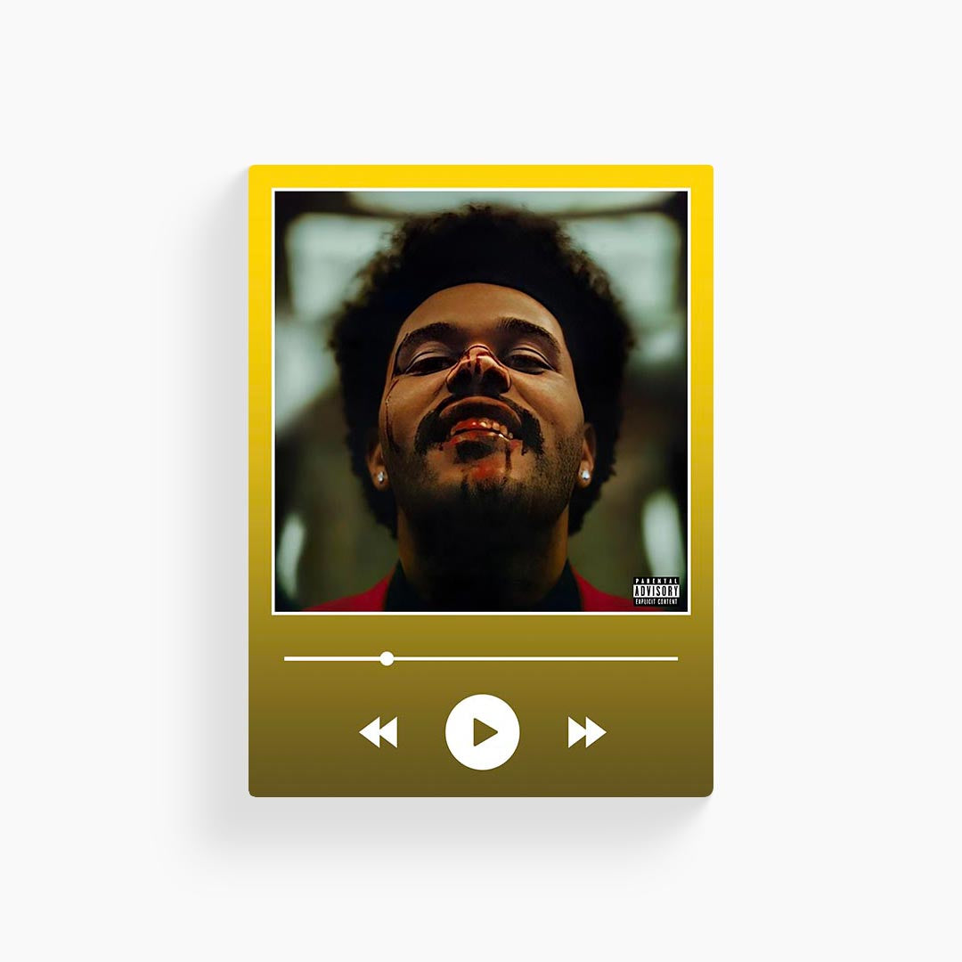 After Hours - Weeknd Poster
