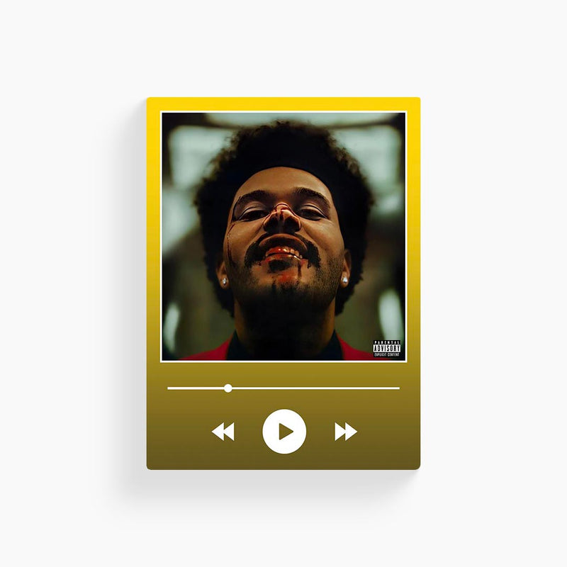 After Hours - Weeknd Poster