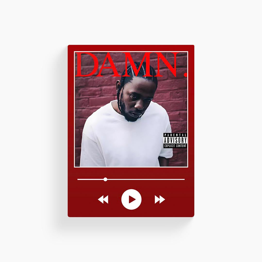 DAMN. - Kendrick Lamar Poster