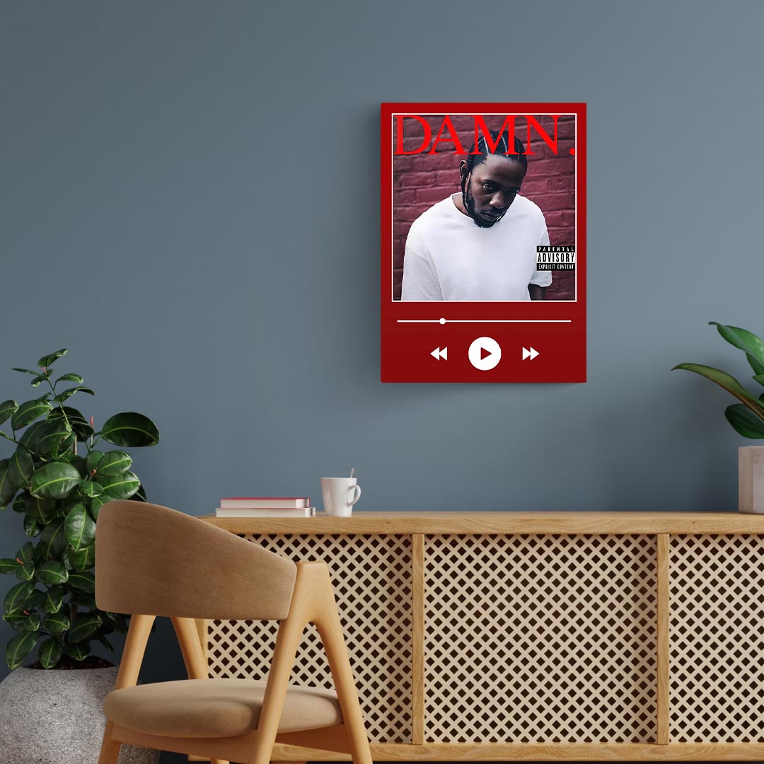 DAMN. - Kendrick Lamar Poster