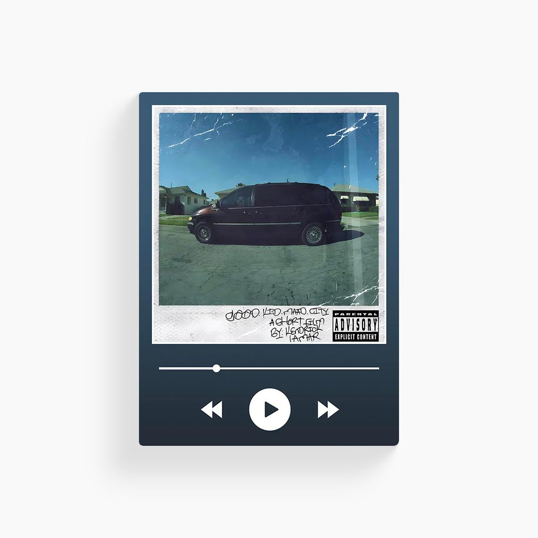 Good Kid, M.A.A.D city Delux - Kendrick Lamar Poster