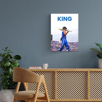 King - Virat Kohli Cricket Poster