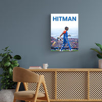 Hitman - Rohit Sharma Cricket Poster