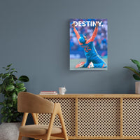 Rohit Sharma Motivational Cricket Poster