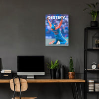Rohit Sharma Motivational Cricket Poster
