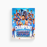 India - World Cup Champions Cricket Poster