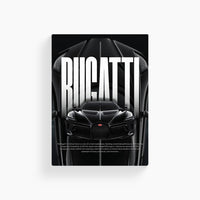 Bugatti La Voiture Noire Metal Poster