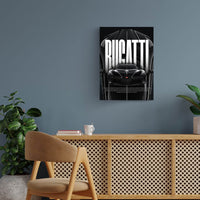 Bugatti La Voiture Noire Metal Poster