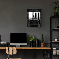 Bugatti La Voiture Noire Metal Poster